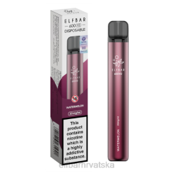 Elf Bar 5000 Hrvatska - ELFBAR 600v2 jednokratni vape - 20mg 8D4H4 lubenica
